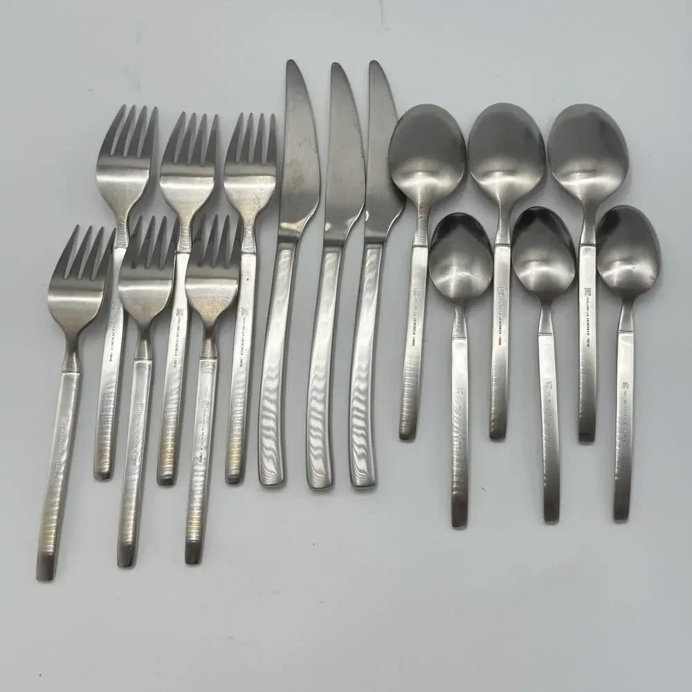 Zwilling J.A. Henckels Opus Satin 3 Settings 15 PC 18/10 Stainless Flatware